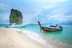 Early Bird Tour to 4 Islands & Railay Beach by Siam Adventure World from Khao Lak