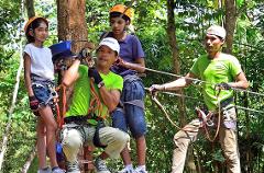 90 minutes Extreme Course with 31 Games in Ao Nang Fiore Zipline Adventure Park