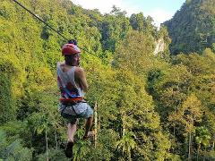 2-hour Zip Line Tasting in Thai'd Up Adventure Park in Krabi