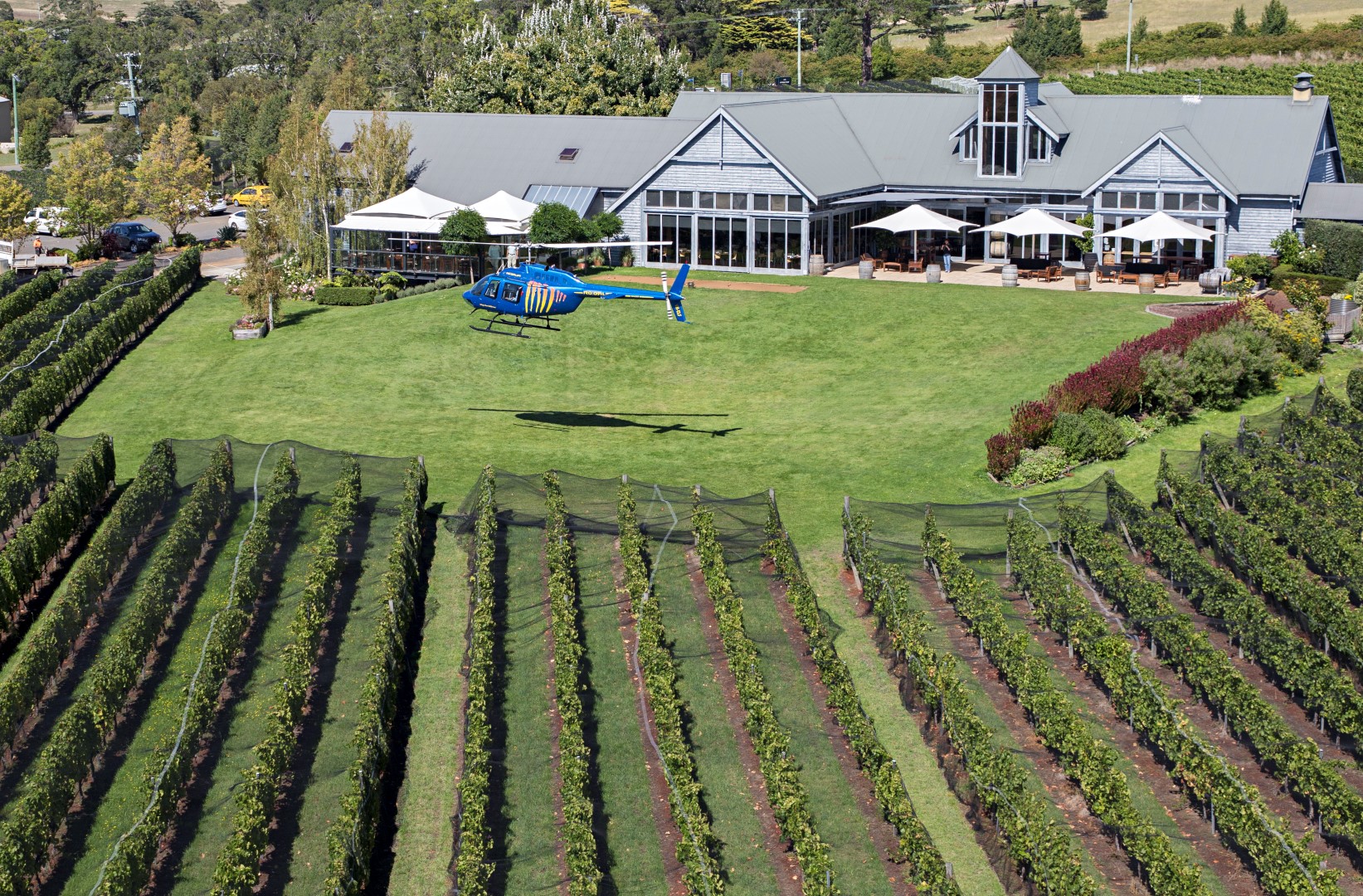 Frogmore Creek Winery RotorLift Aviation Reservations