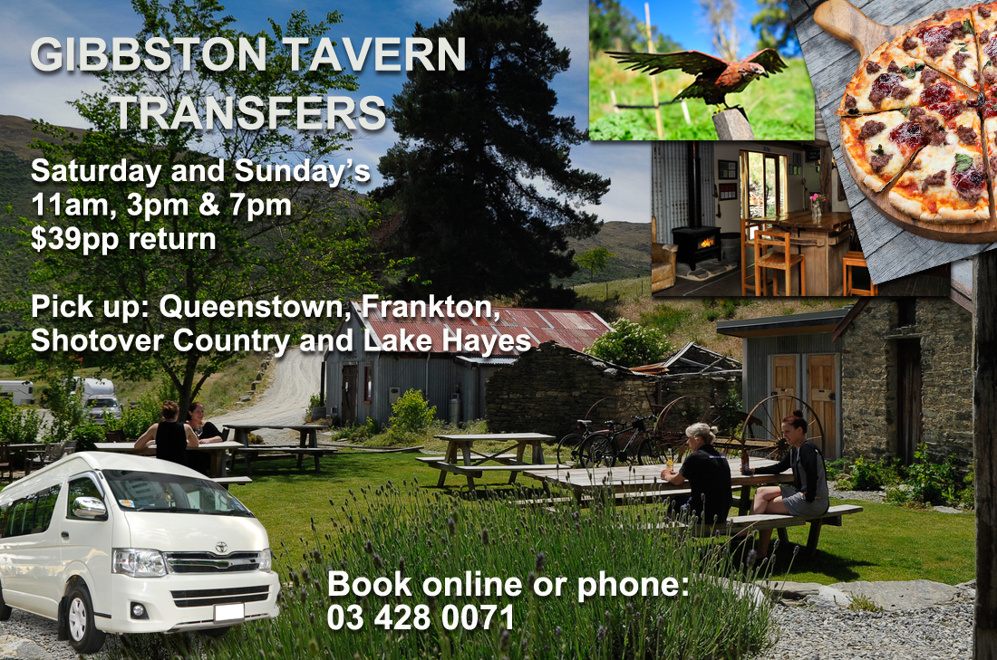 Gibbston Tavern Transfers