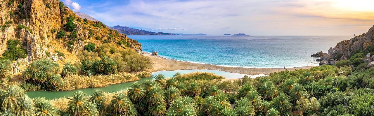 From Preveli to Heraklion international airport "NIKOS KAZANTZAKIS" 