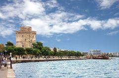 From central Thessaloniki or Thessaloniki airport to central Volos or port