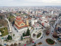 From central Larisa to central Volos, Thessaly