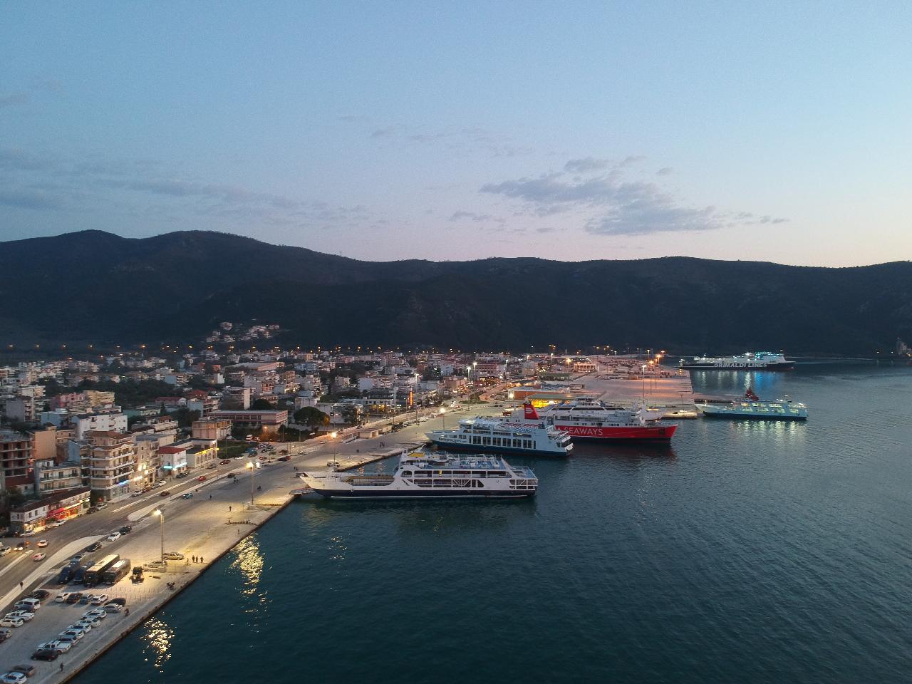 From central Igoumenitsa or port to central Athens or Athens International Airport