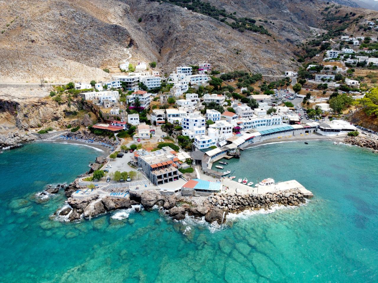 From Sfakia to Heraklion international airport "NIKOS KAZANTZAKIS" 