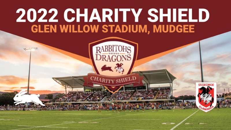 2022 Charity Shield - Rabbitohs V Dragons