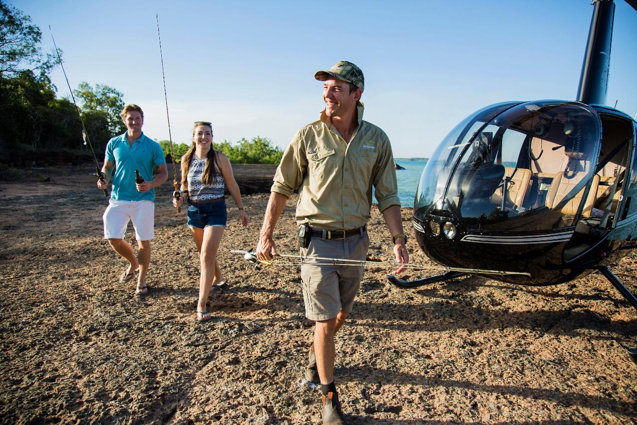Heli Fishing