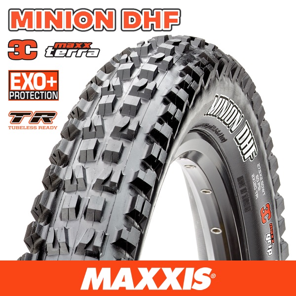 MAXXIS MINION DHF 29 X 2.50 WT FOLDING EXO+ CASING 3C MAXX TERRA TR 