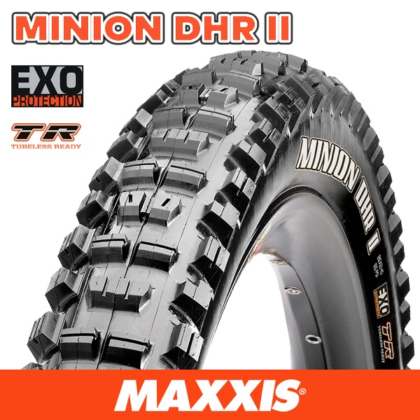 MAXXIS MINION DHRII 29 X 2.40 WT FOLDING EXO TR 
