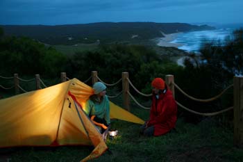 3 Day Assisted Camping Package, gear & water drops: Apollo Bay to Johanna
