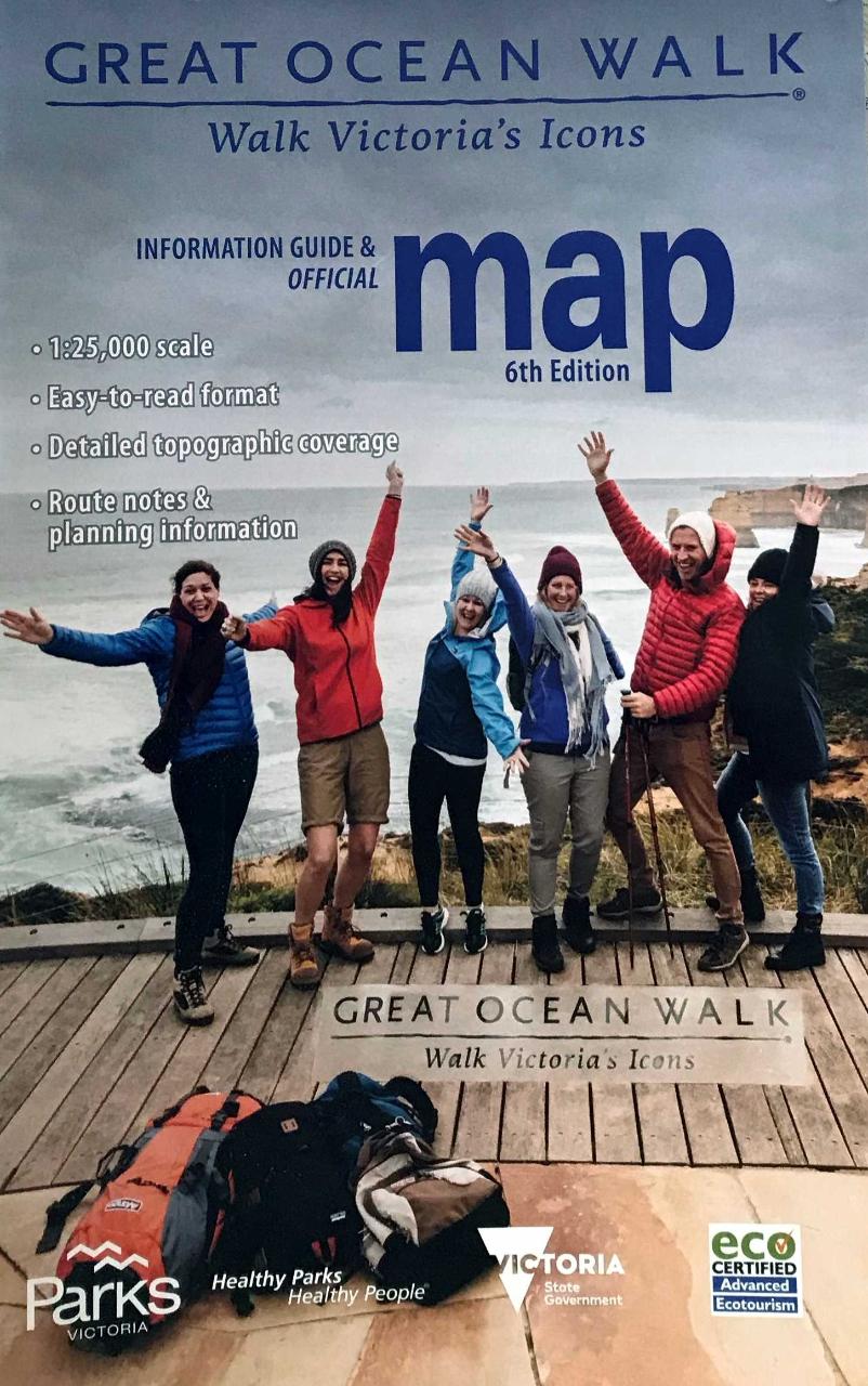 Great Ocean Walk Map International Postage