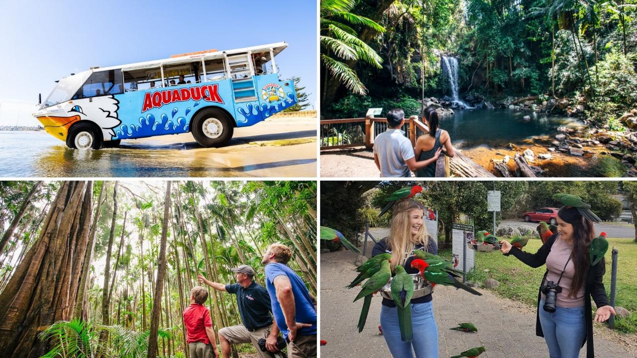 Aquaduck + Your choice of Gold Coast Rainforest Tour