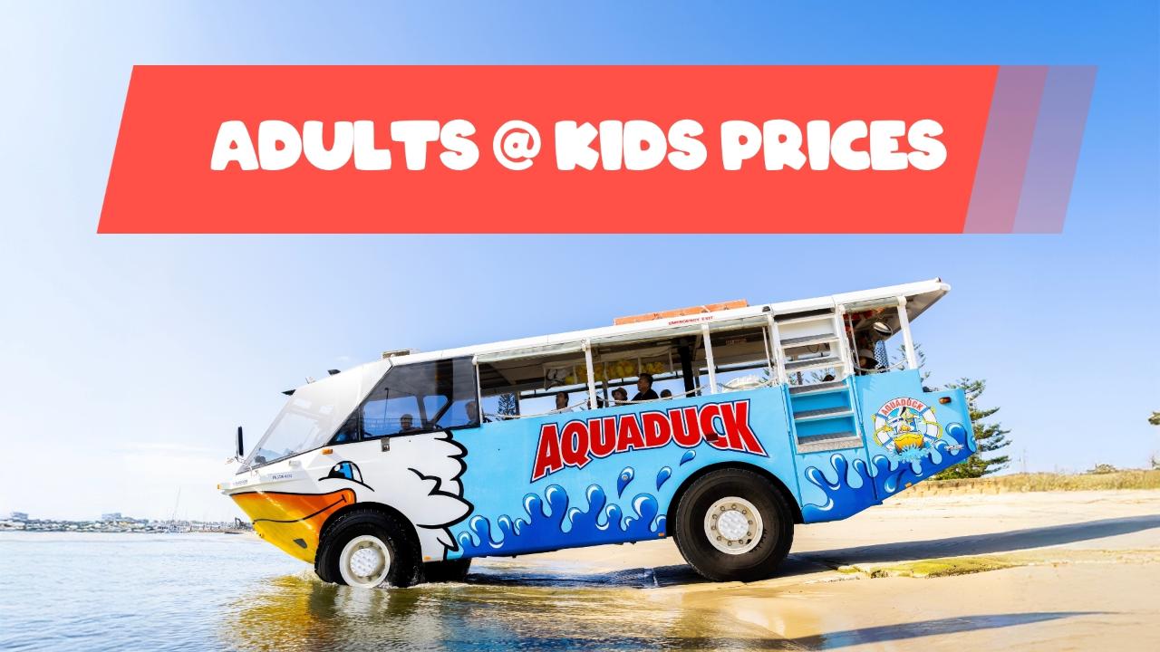 *HOT DEAL* Aquaduck Gold Coast - Adults at Kids!