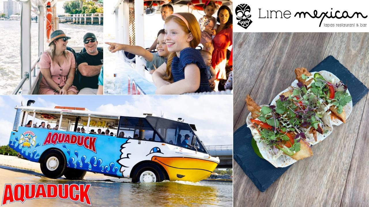 Aquaduck tour + Lime Mexican Meal