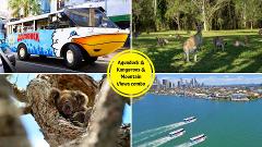 Aquaduck + Kangaroos and Mountain Views Tour Combo