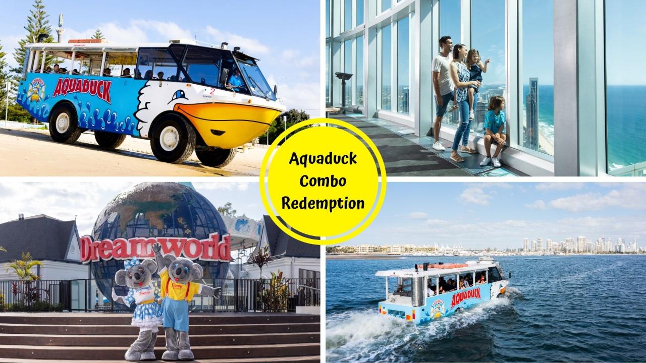 Dreamworld Gold Coast Combo Pass - Aquaduck Ticket