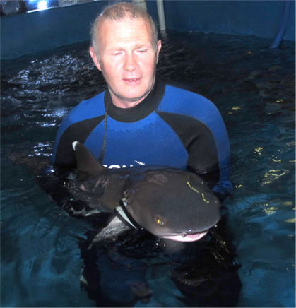 Rob Jones -  Aquarium vet across AU, NZ & Asia