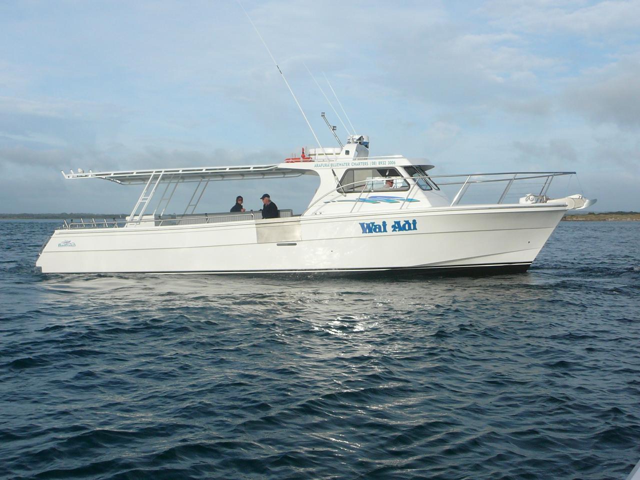 Wai Adi SOLE BOAT  Full Day Offshore Reef and Game Fishing Charter