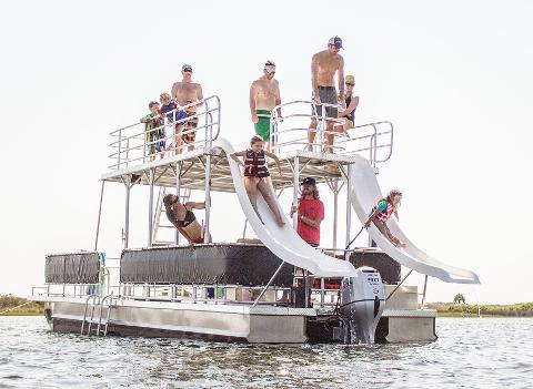 Double Decker Pontoon Half Day