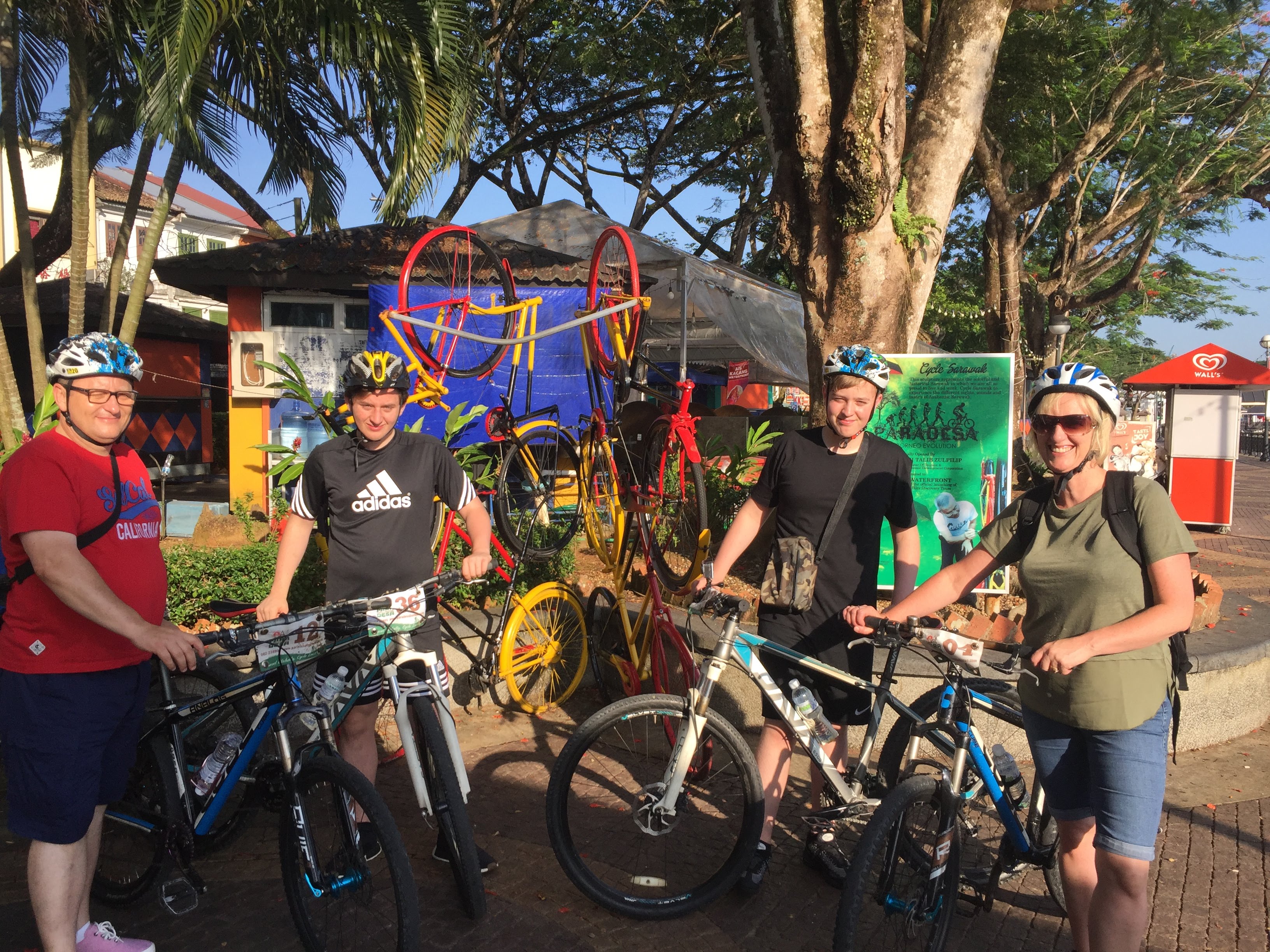 kuching bicycle tour