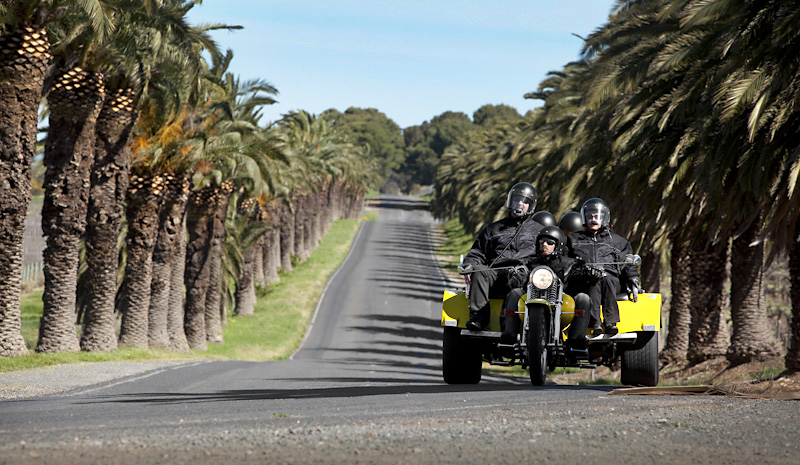 Barossa Sightseeing - Trike 1.5hr - Gift Card For 2 People
