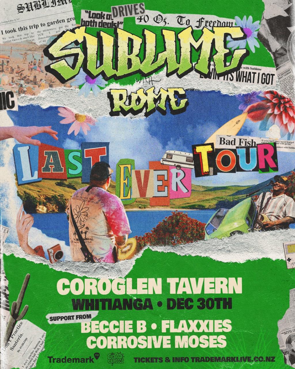 Sublime at the Coroglen: Cooks Beach buses