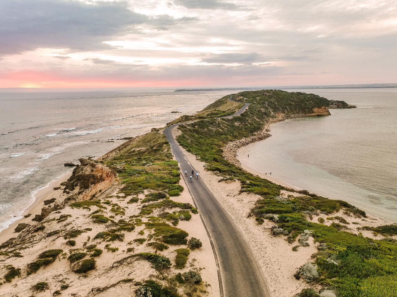 E-Bike Self- Guided Hire: Queenscliff to Point Nepean National Park ( ferry ticket included)