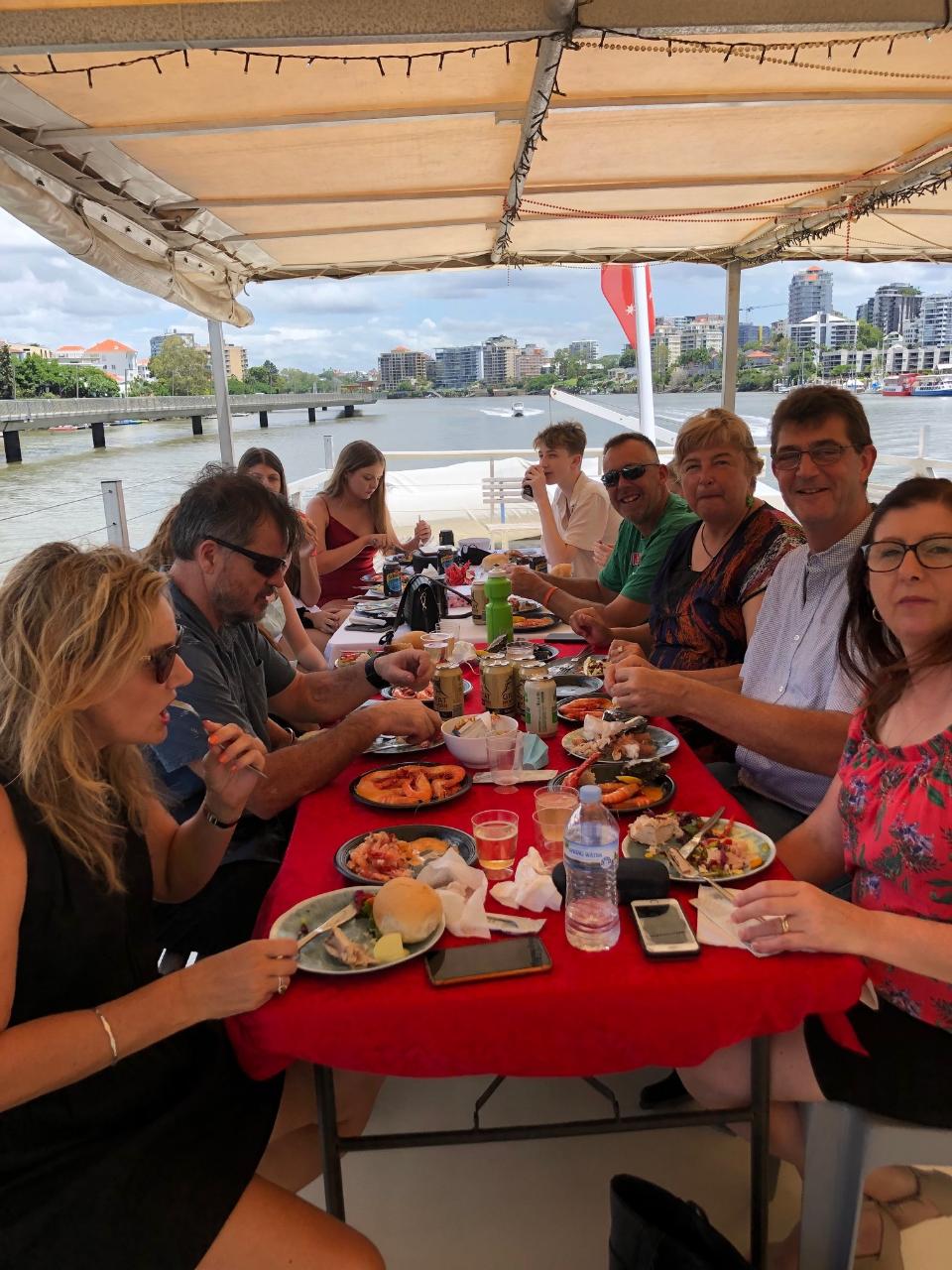 christmas cruise lunch