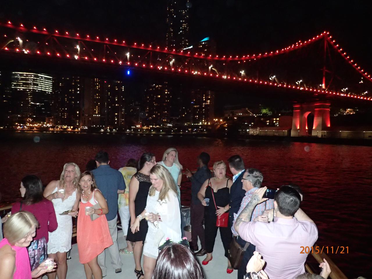 christmas dinner cruise brisbane