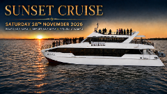 Moreton Bay Sunset Cruise - Saturday 28th November
