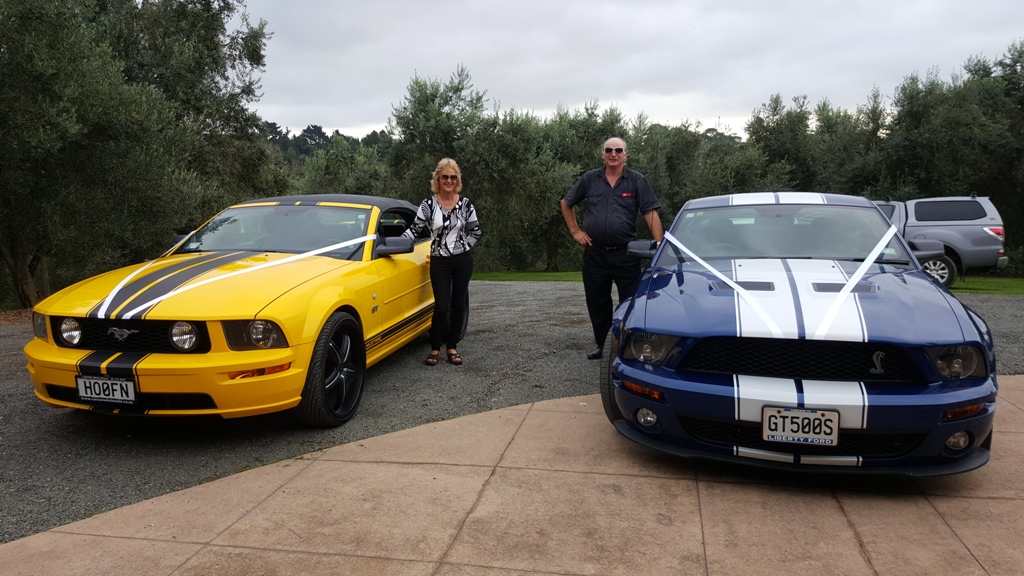 Wedding Vehicle & Driver Hire - Ford Mustang Yellow Convertible