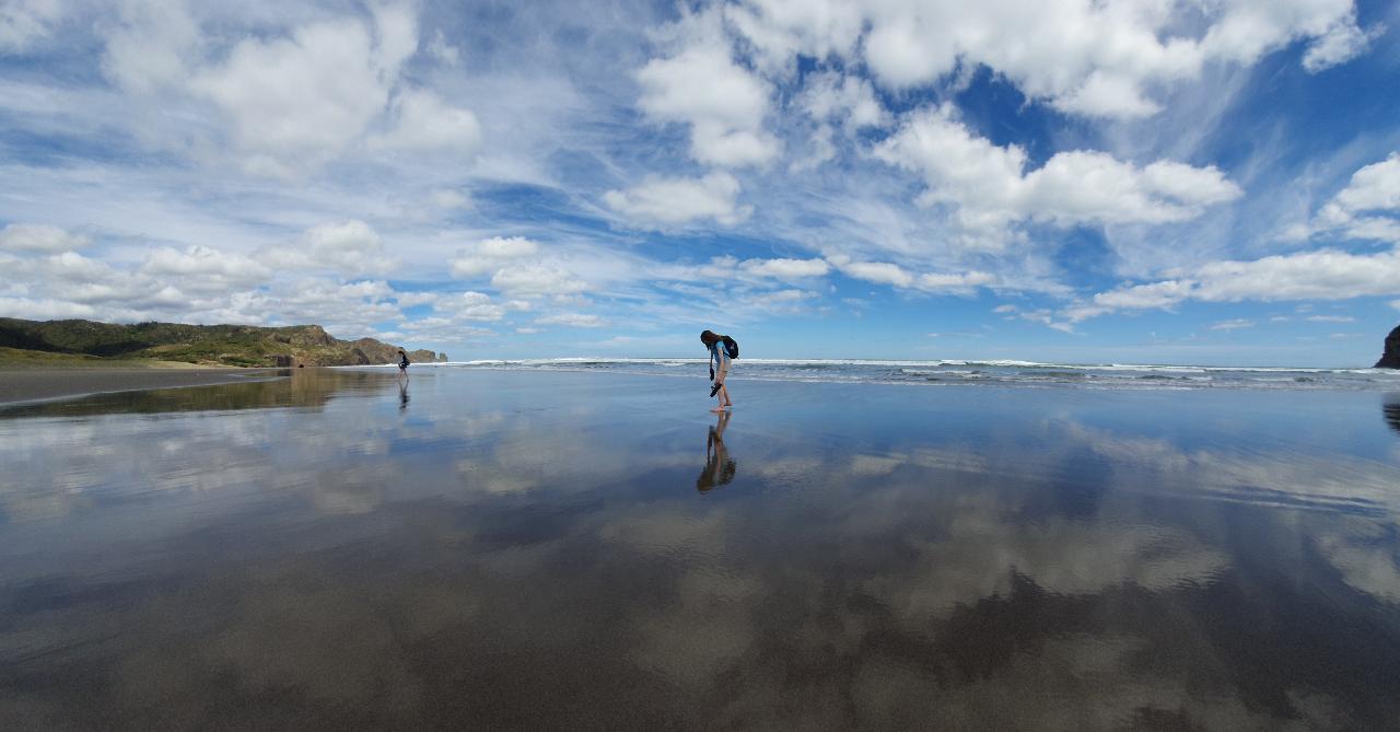 West Auckland -  Bethells Beach & Lake Tour