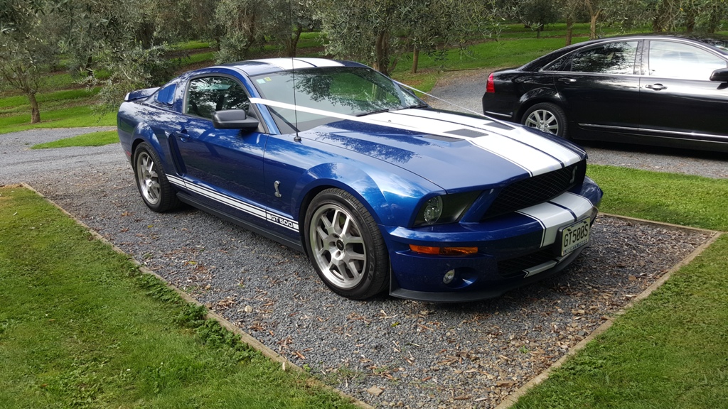 Wedding Vehicle & Driver Hire - Ford Mustang GT500