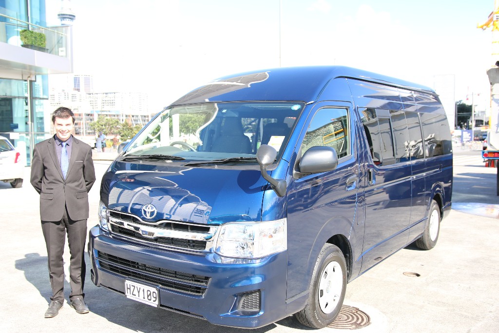 Corporate Vehicle & Chauffeur Driver Hire - (Hiace 11 passenger minivan)