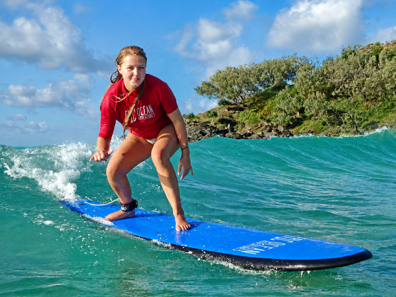 Epic Learn to Surf Safari & Beach 4x4 Tour - Double Island Point to Noosa 