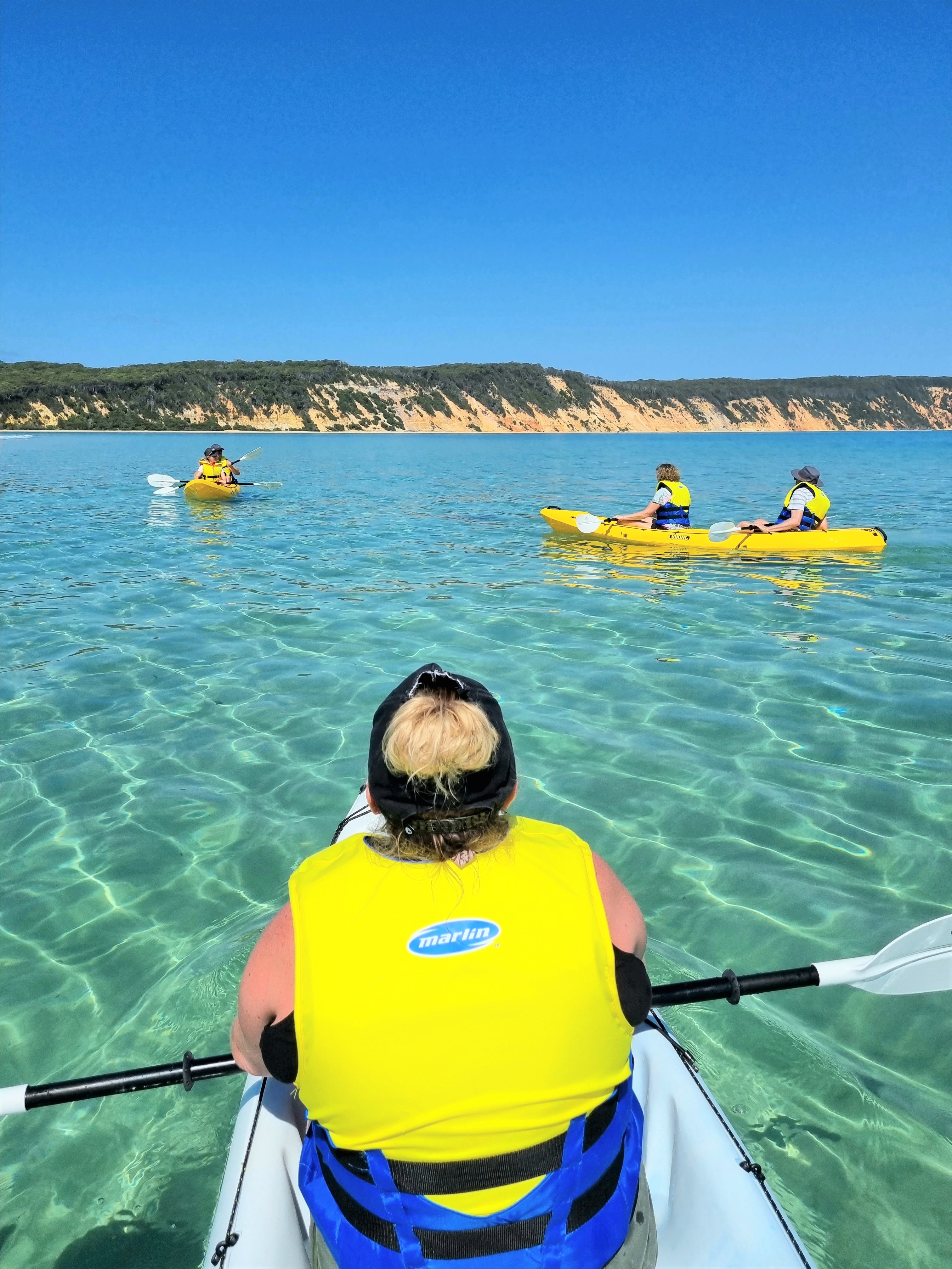 Noosa Dolphin View Sea Kayak & Beach 4X4 Adventure -  Day Tour