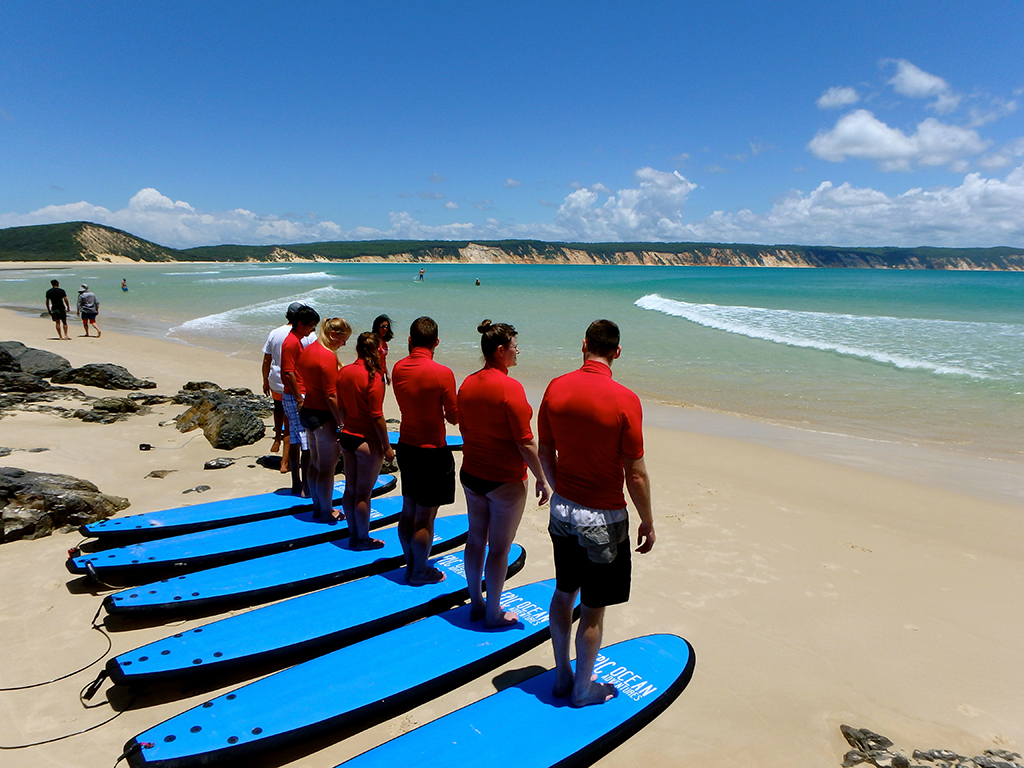 Learn to Surf Australia’s Longest Wave + Great Beach Drive Adventure - Noosa  day trip