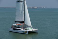 Sun, Wed, Fri  sunset eco sailing 3 hr inc nibbles plates and free drinks or groups with nibbles and byo drinks