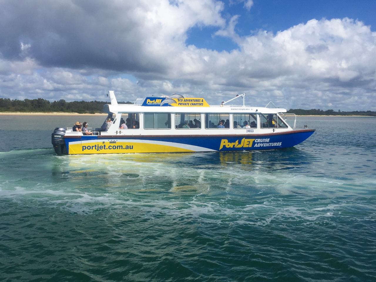 Morning Tea River Cruise with Dolphin Spotting