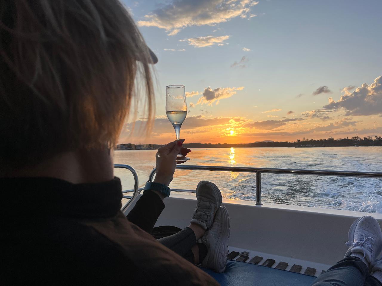 Fish and Chip Sunset River Cruise  