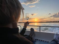 Fish and Chip Sunset River Cruise  