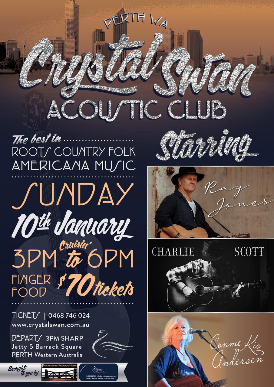 Crystal Swan Acoustic Club 10th of January