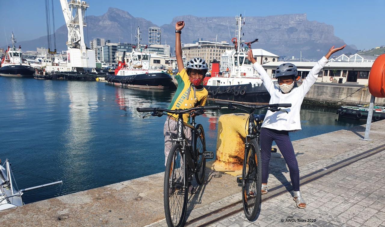 Educational tours of Cape Town by bike