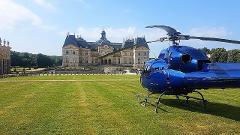 Paris Helicopter Tour including drink at Le Domaine de Primard