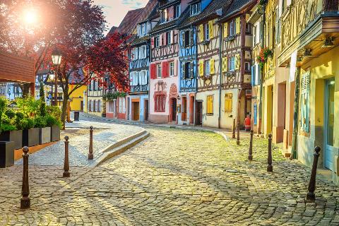 Romantic Alsace for 2 : Colmar, Riquewihr & Castle Tour from Strasbourg