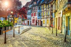 Romantic Alsace for 2 : Colmar, Riquewihr & Castle Tour from Strasbourg