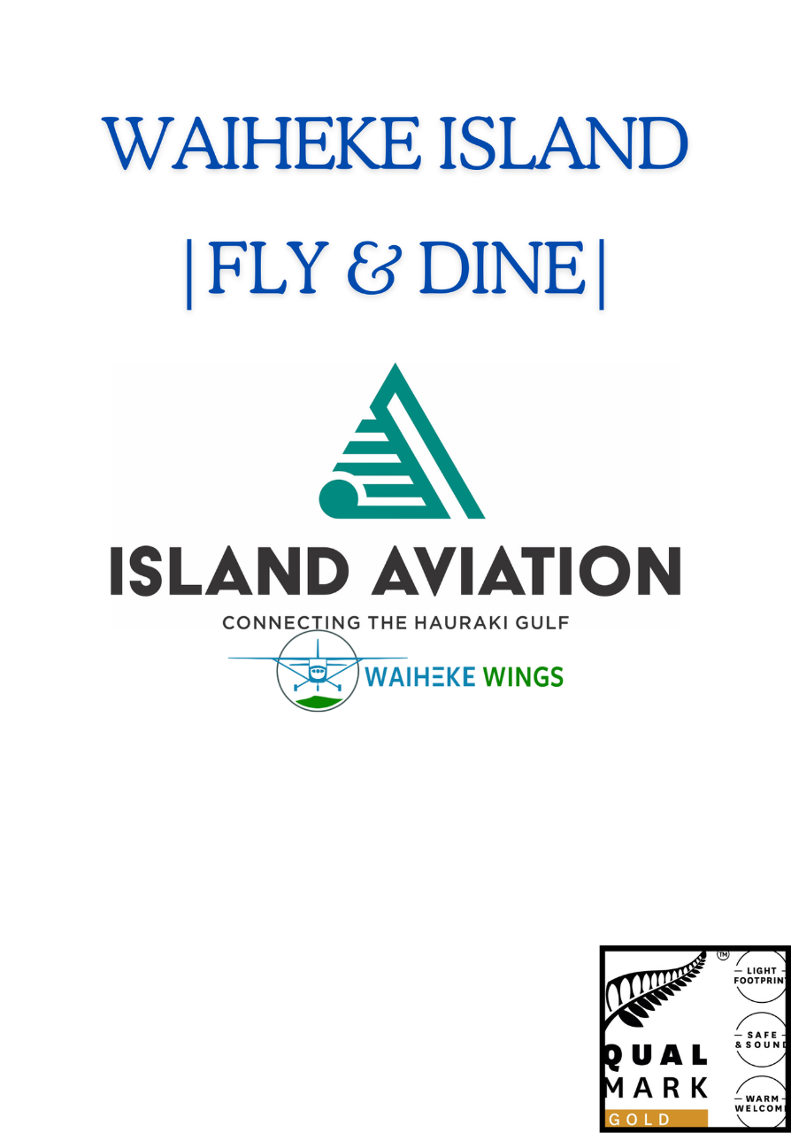 Waiheke Island | Fly and Dine Experience 