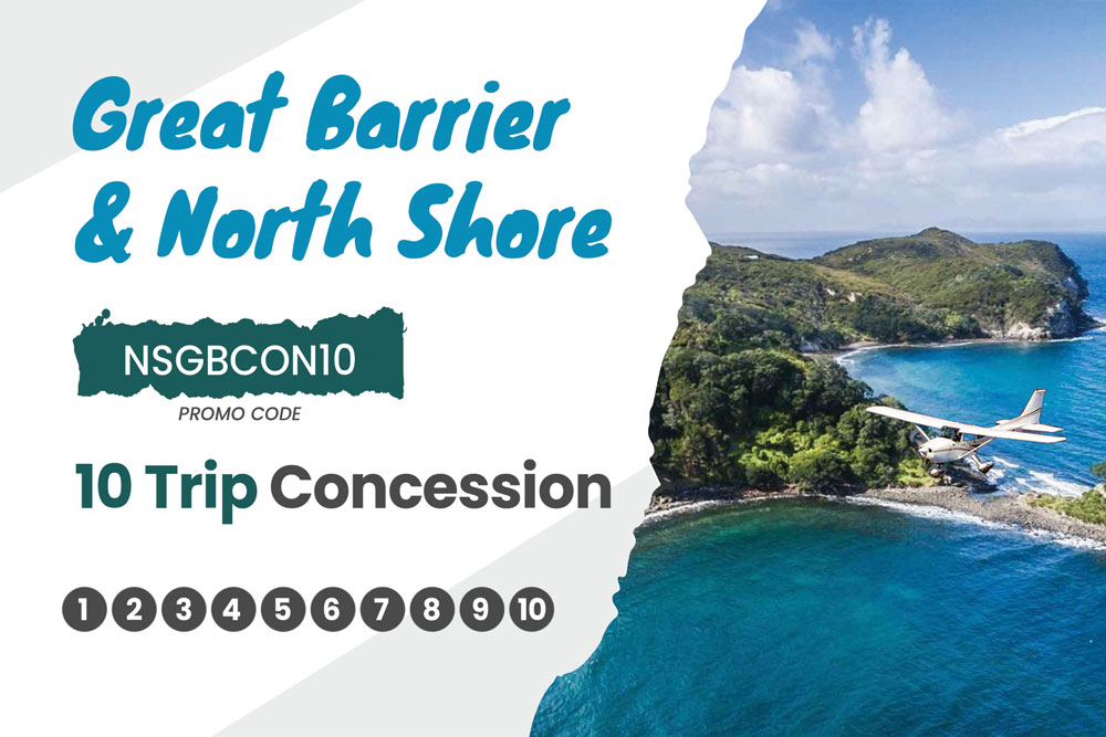  Concession x10 - North Shore & Great Barrier