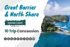  Concession x10 - North Shore & Great Barrier